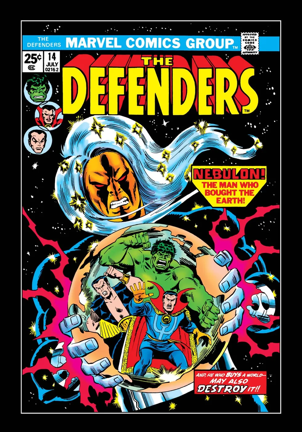 Cover of The Defenders #14