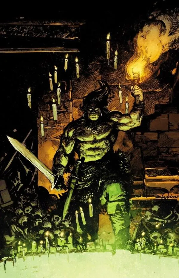 Cover of Conan the Barbarian: Tides of the Tyrant-King #1