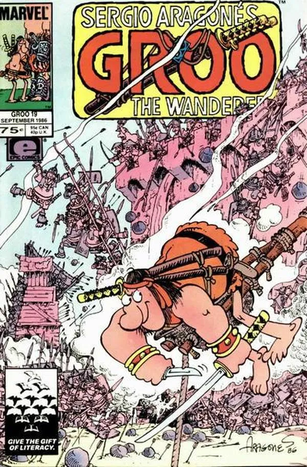 Cover of Sergio Aragonés Groo the Wanderer #19
