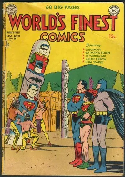 Cover of World's Finest Comics #58