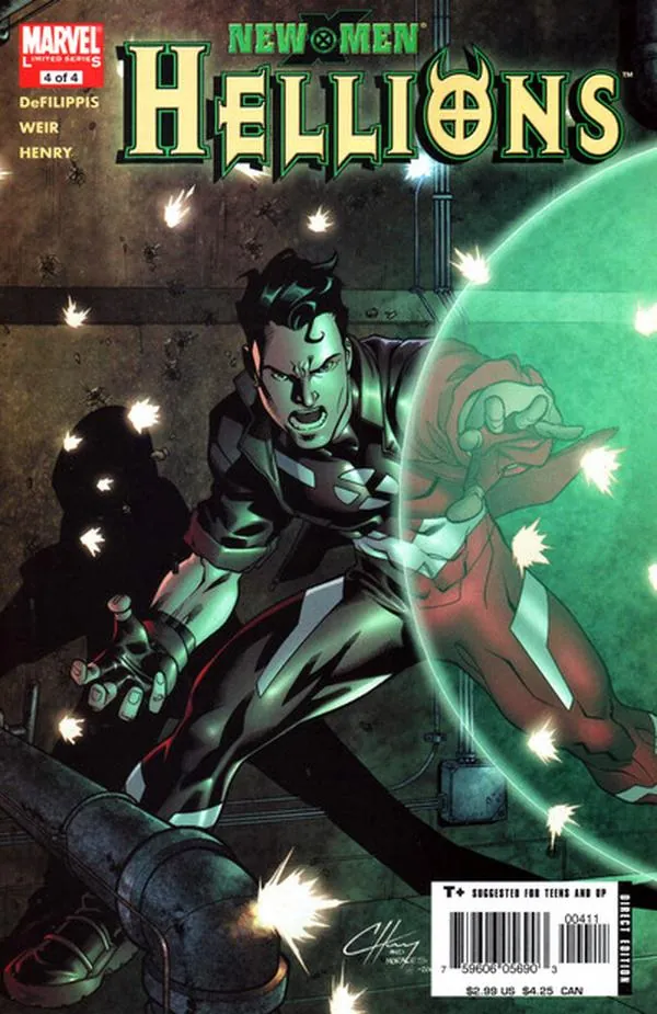 Cover of New X-Men: Hellions #4