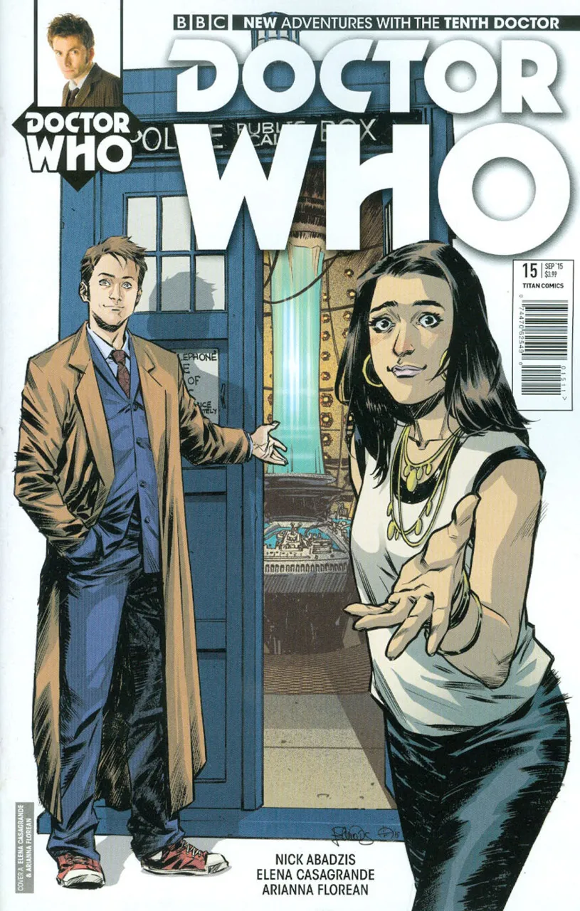 Cover of Doctor Who: The Tenth Doctor #15