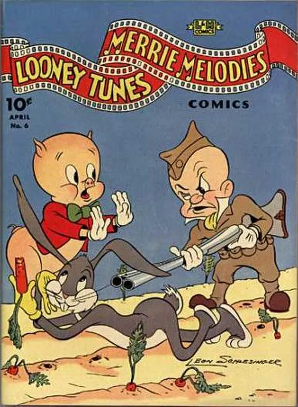 Cover of Looney Tunes and Merrie Melodies Comics #6