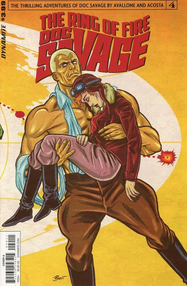 Cover of Doc Savage: The Ring of Fire #4