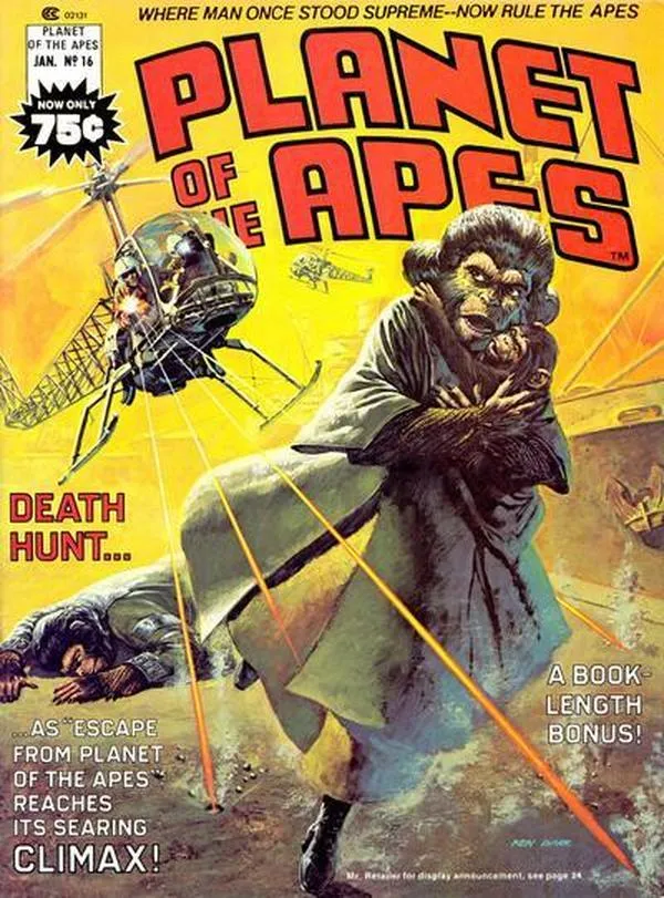 Cover of Planet of the Apes #16