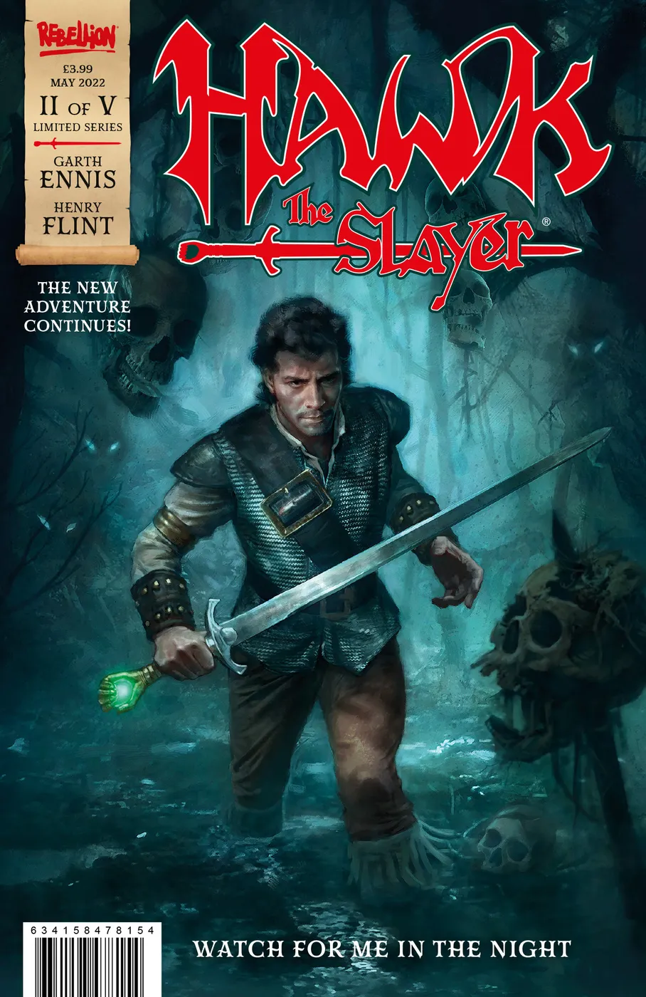 Cover of Hawk the Slayer #2