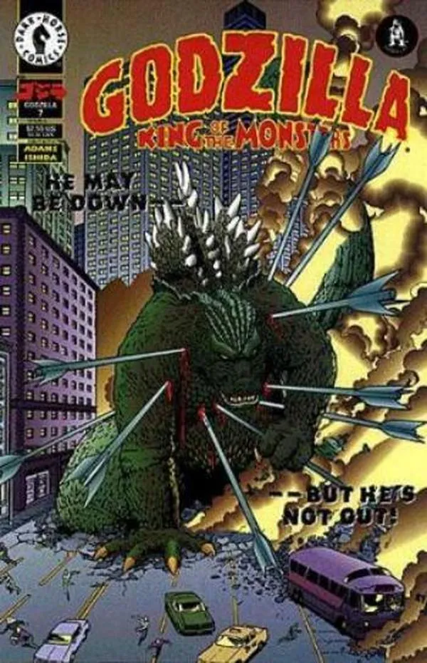 Cover of Godzilla #7