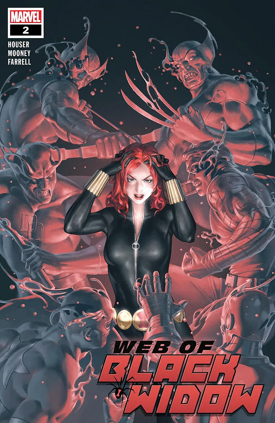 Cover of The Web of Black Widow #2