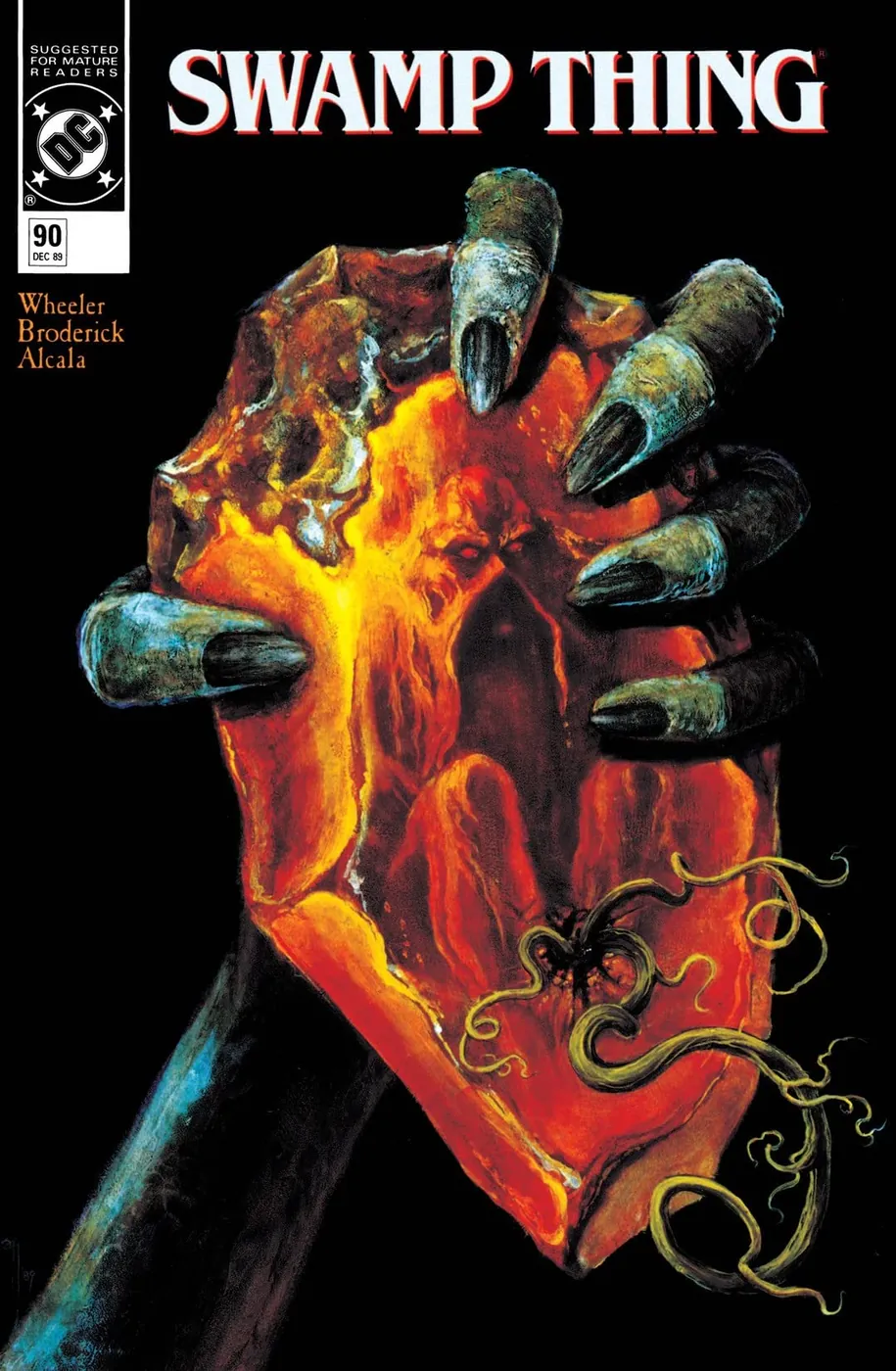 Cover of Swamp Thing #90