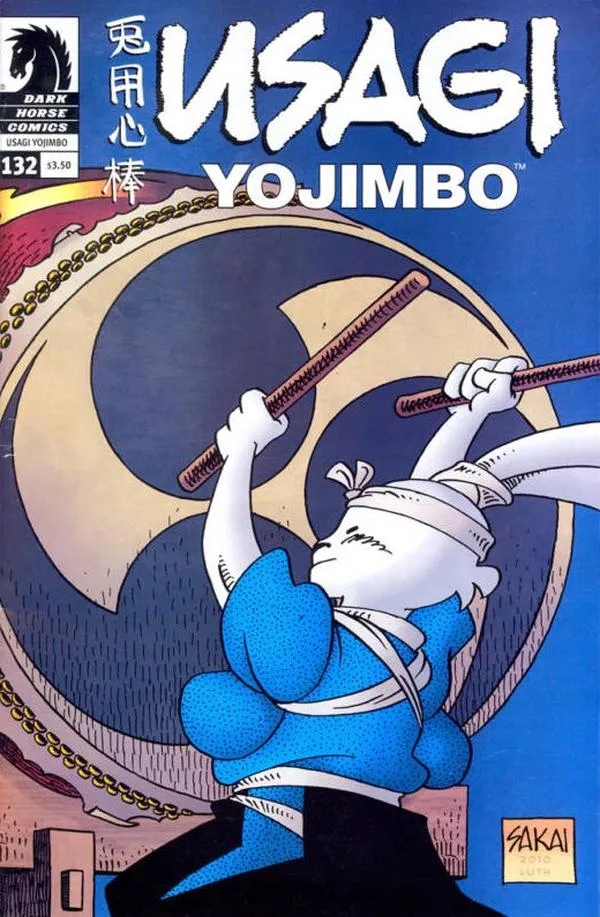 Cover of Usagi Yojimbo #132