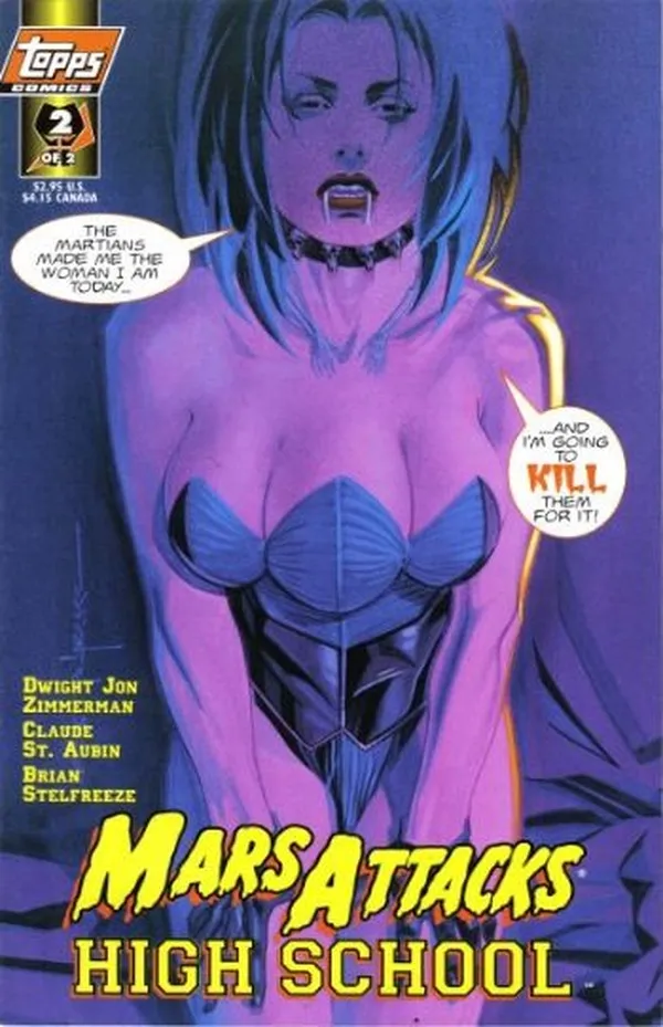 Cover of Mars Attacks High School #2