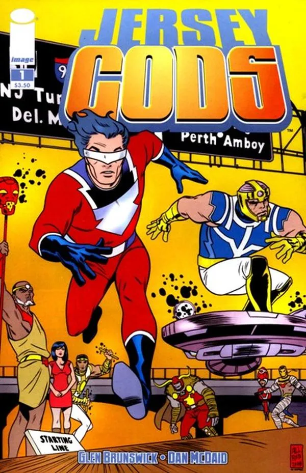 Cover of Jersey Gods #1