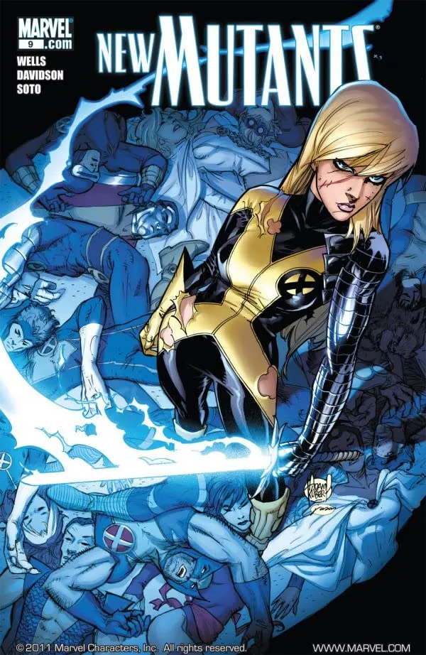 Cover of New Mutants #9