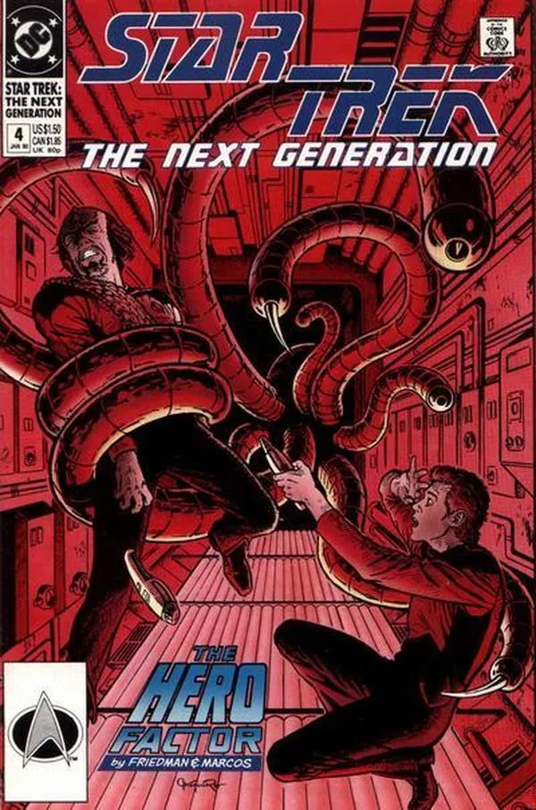 Cover of Star Trek: The Next Generation #4