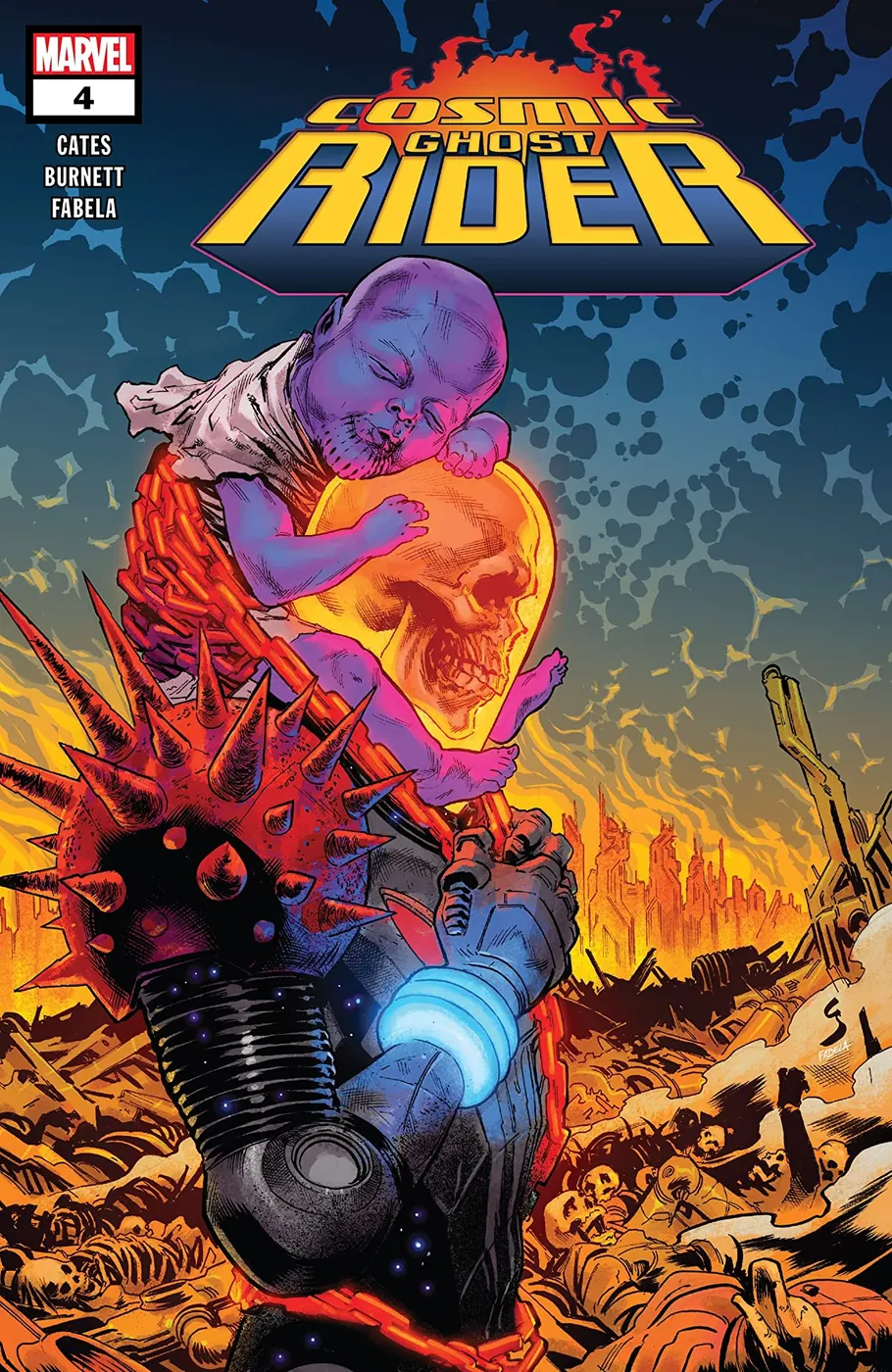 Cover of Cosmic Ghost Rider #4