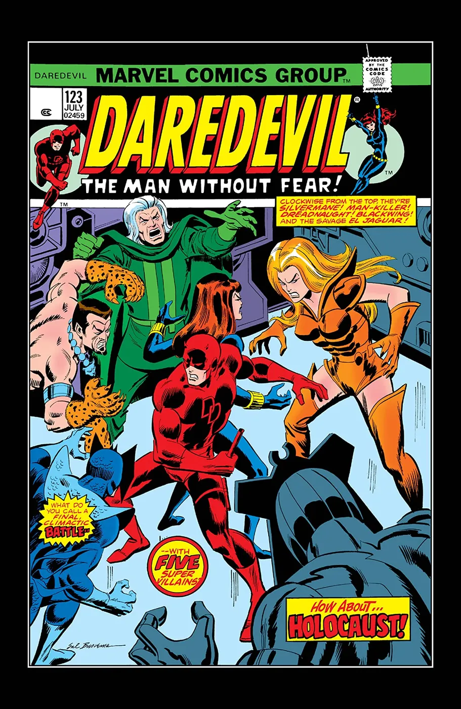 Cover of Daredevil #123