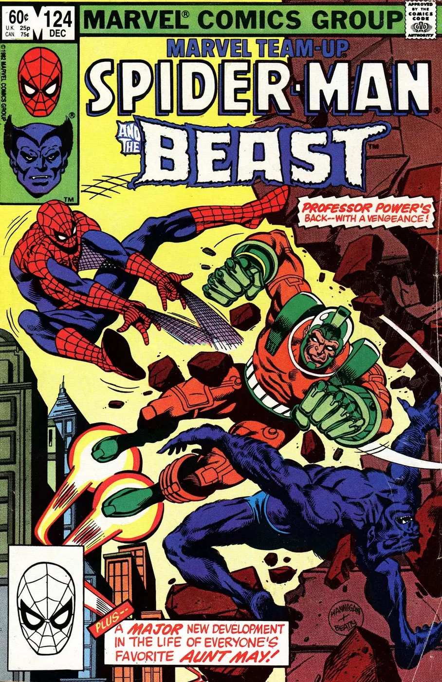 Cover of Marvel Team-Up #124