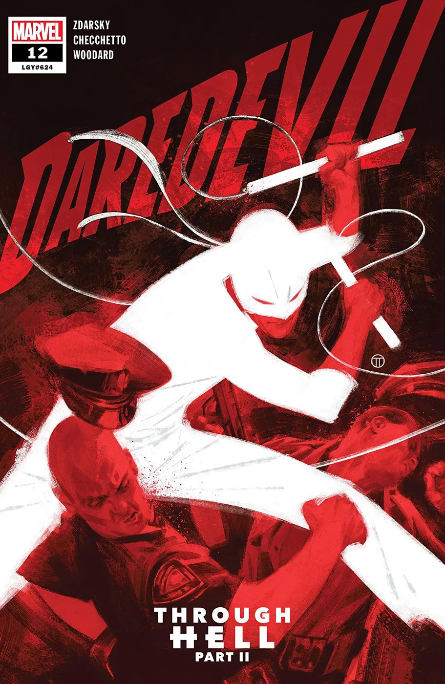 Cover of Daredevil #12 (624)