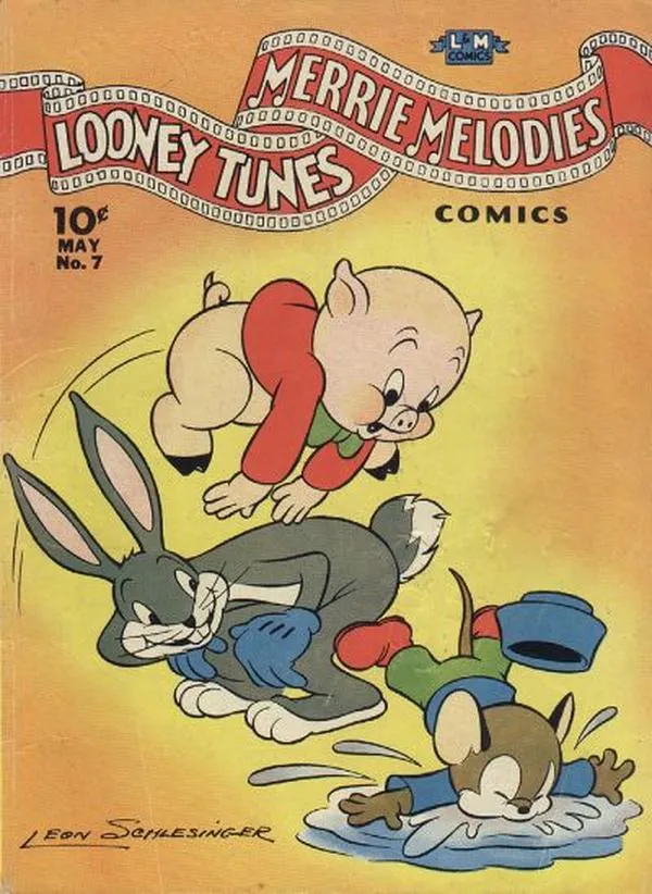 Cover of Looney Tunes and Merrie Melodies Comics #7