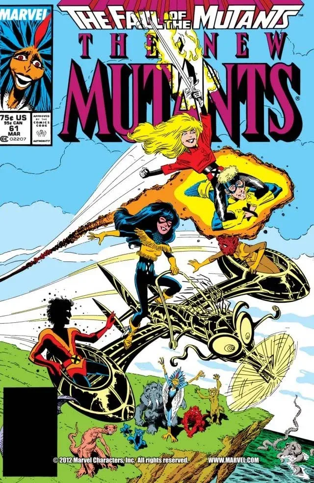 Cover of The New Mutants #61