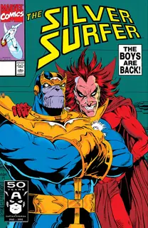 Cover of Silver Surfer #45