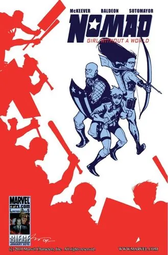 Cover of Nomad: Girl Without a World #4