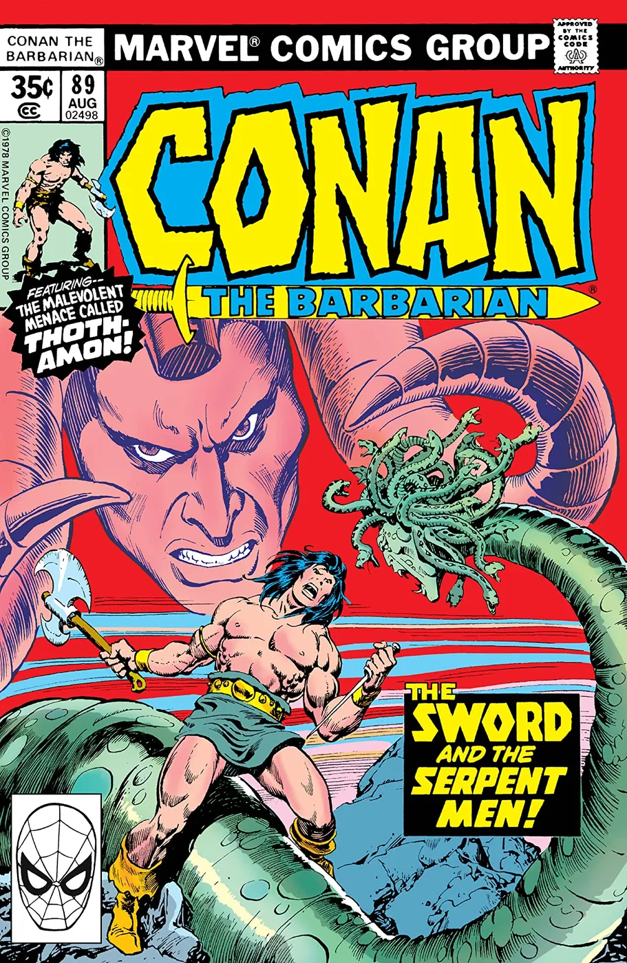 Cover of Conan the Barbarian #89
