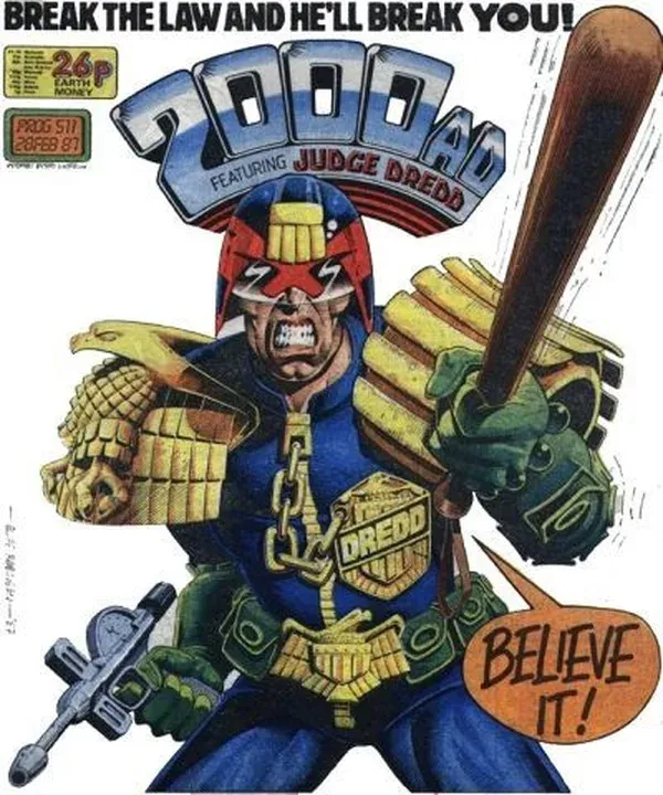 Cover of 2000 AD #511