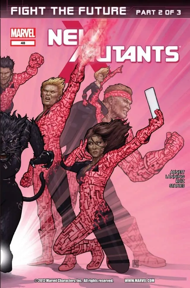Cover of New Mutants #48