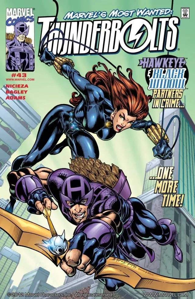 Cover of Thunderbolts #43