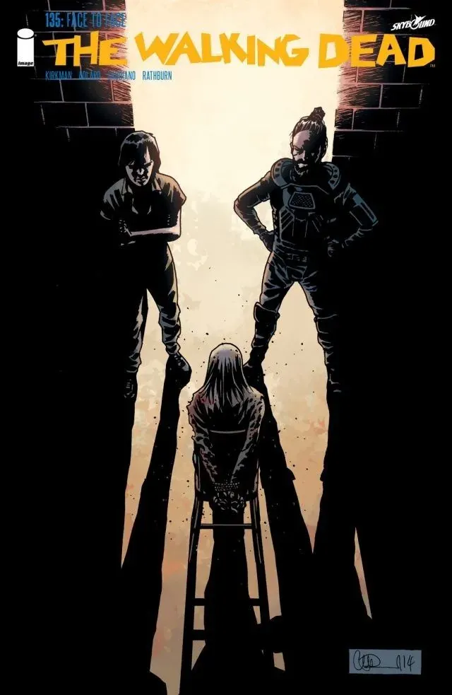 Cover of The Walking Dead #135