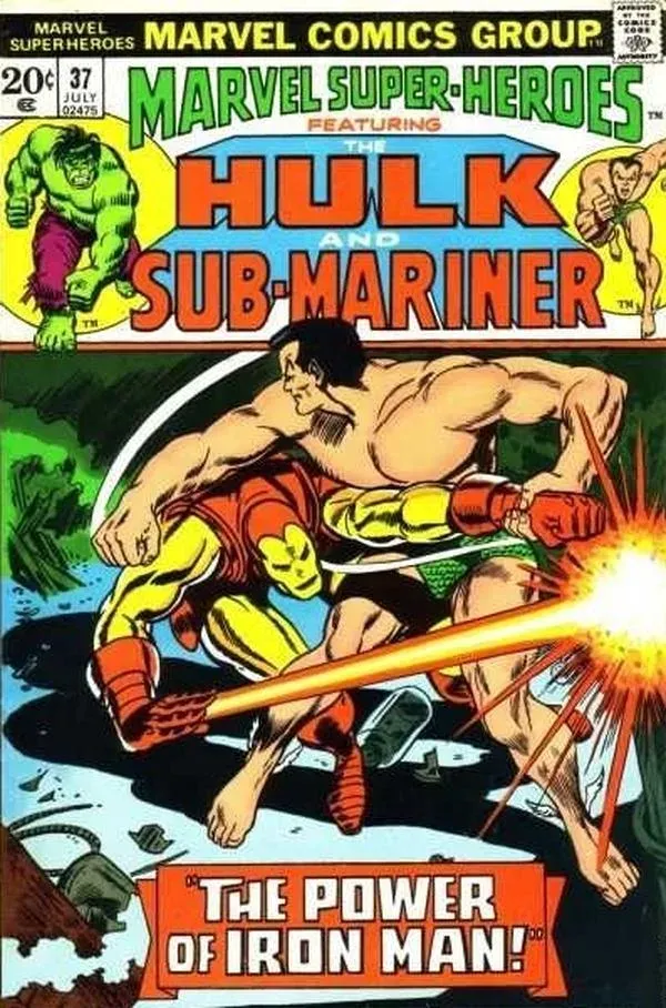 Cover of Marvel Super-Heroes #37
