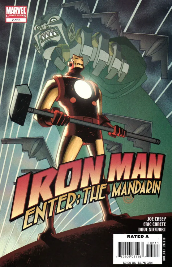 Cover of Iron Man: Enter the Mandarin #2