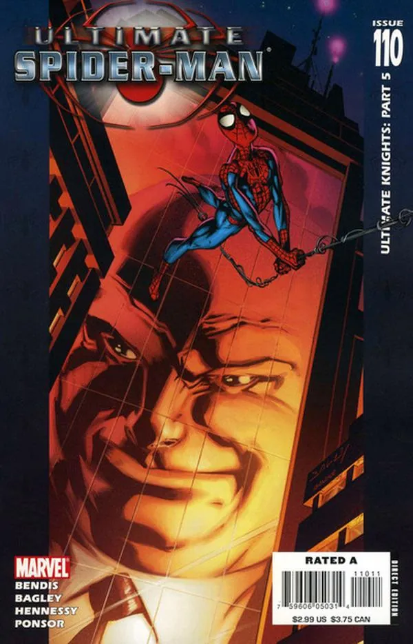 Cover of Ultimate Spider-Man #110