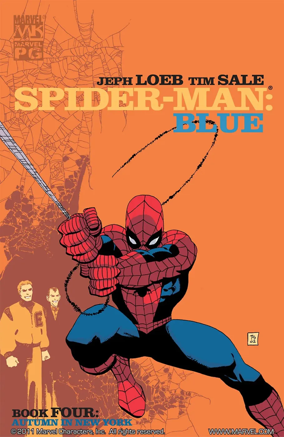 Cover of Spider-Man: Blue #4