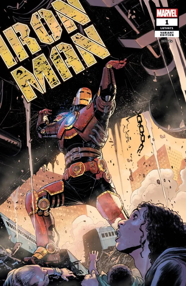 Cover of Iron Man #1 (671)
