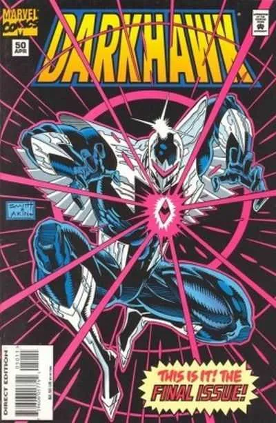 Cover of Darkhawk #50