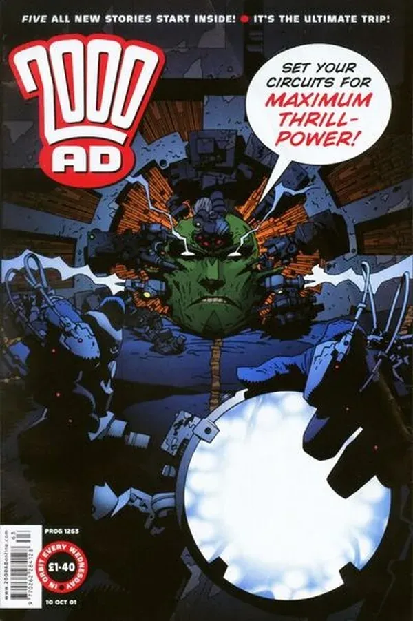 Cover of 2000 AD #1263