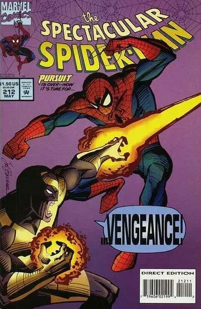 Cover of The Spectacular Spider-Man #212