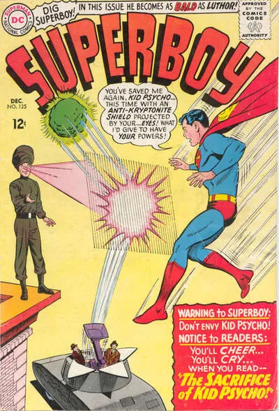 Cover of Superboy #125