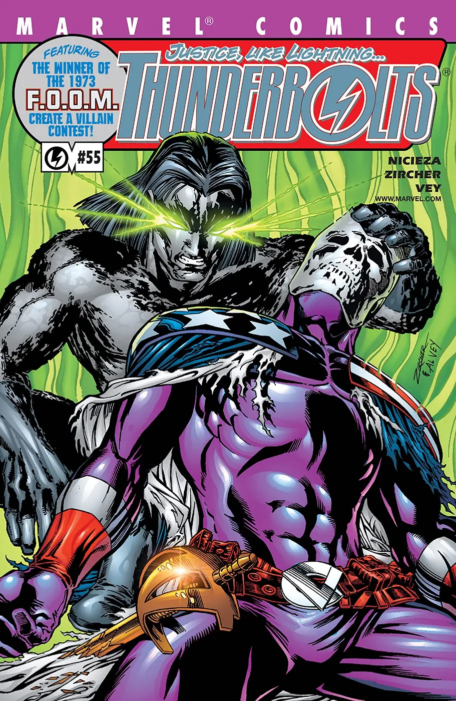 Cover of Thunderbolts #55