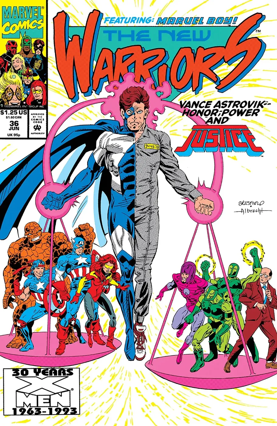 Cover of The New Warriors #36