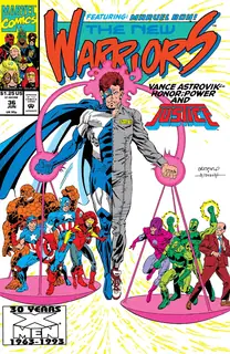 Cover of The New Warriors #36
