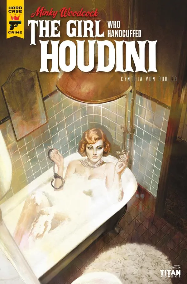 Cover of Minky Woodcock: The Girl Who Handcuffed Houdini #2