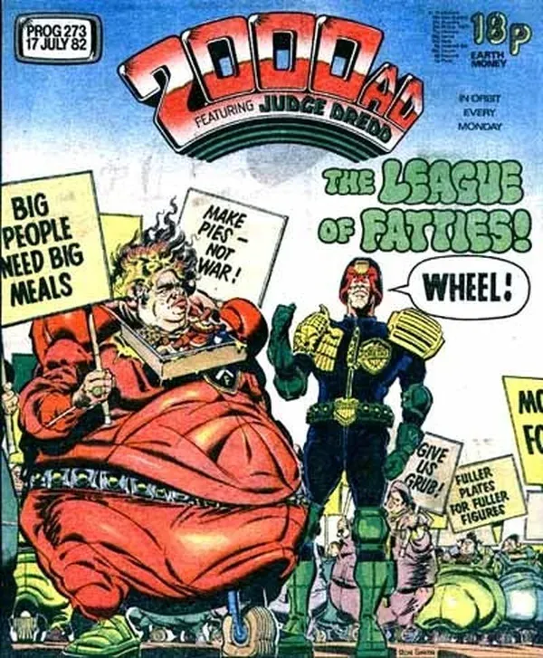 Cover of 2000 AD #273