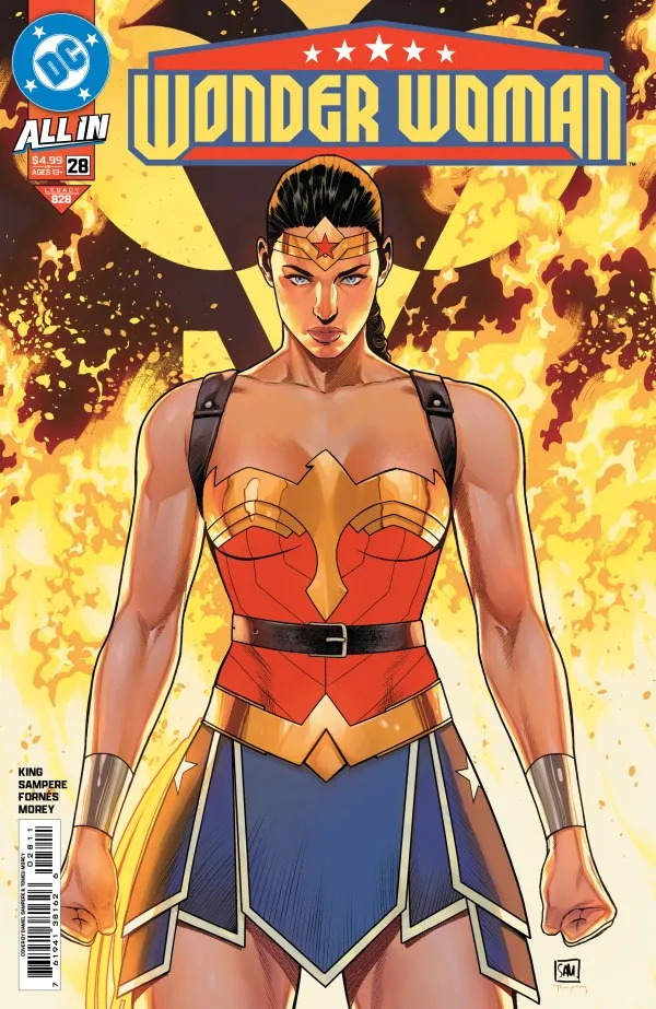Cover of Wonder Woman #28 (828)