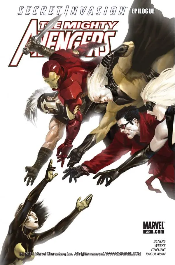 Cover of The Mighty Avengers #20