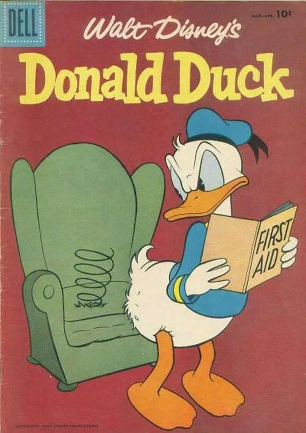 Cover of Walt Disney's Donald Duck #52