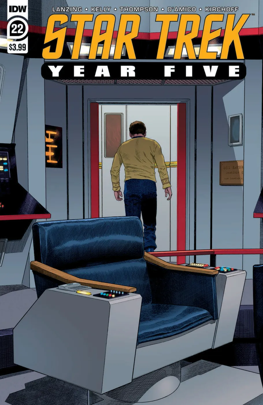 Cover of Star Trek: Year Five #22