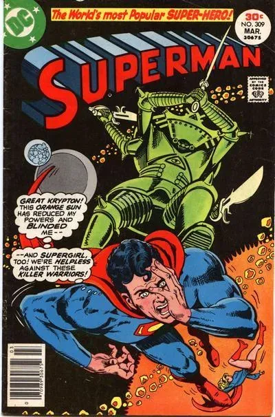 Cover of Superman #309